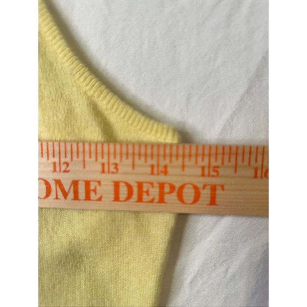 STAUD Yellow Ribbed Tank Top - Picture 5 of 7